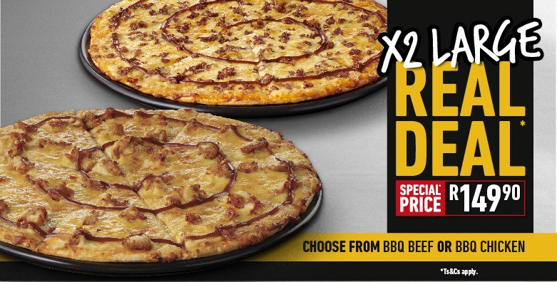 Debonairs Meat Pizzas & Chicken Pizzas Menu Prices