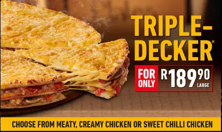 Debonairs Speciality Pizza Menu Prices