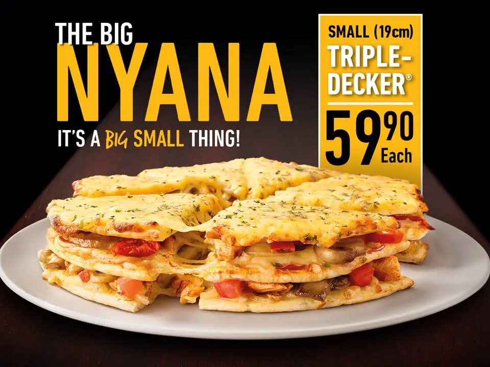 Debonairs Speciality Pizza Menu Prices