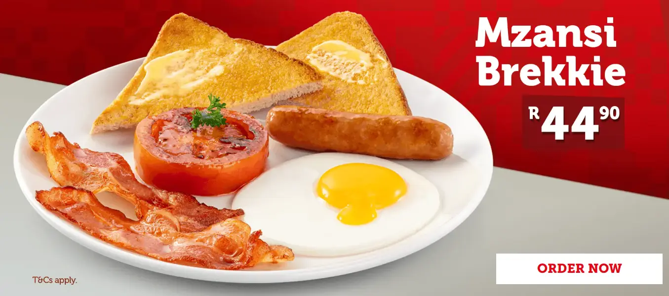 Wimpy Breakfast Menu