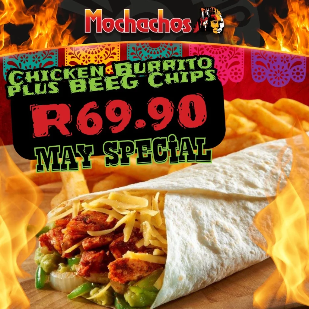 Mochachos Specials Menu