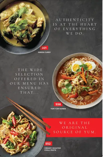 Simply Asia New Menu Prices