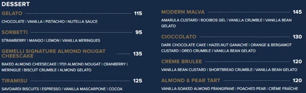 GemelliDessertMenuPrices