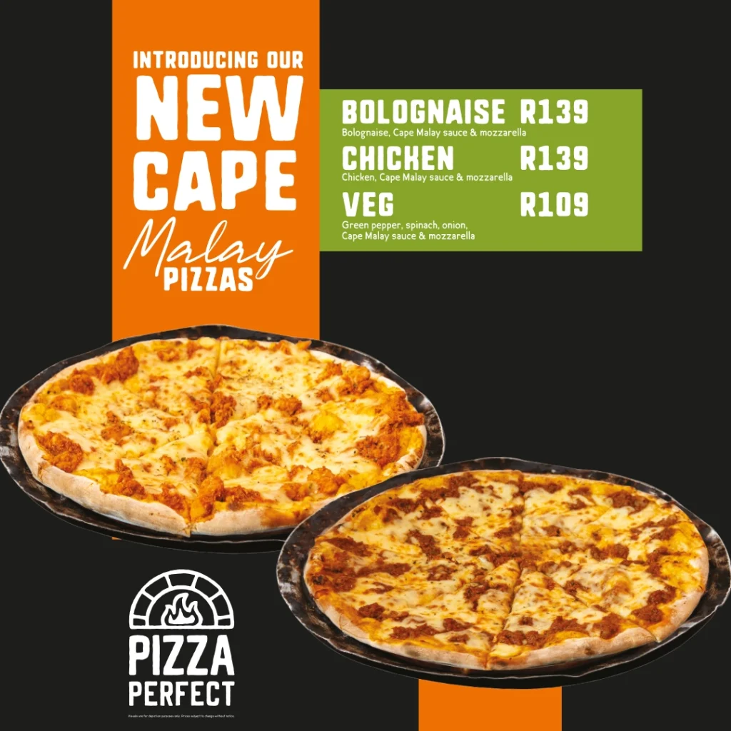 Pizza Perfect 30 cm Classic Menu Prices