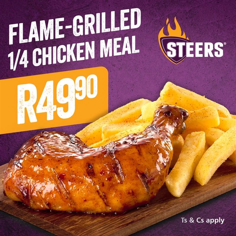 Steers Breakfast Kids Meals & Cold Drinks Menu Prices